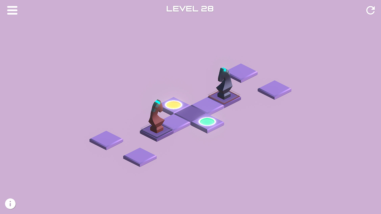 チェスパズル Knight Swap 2