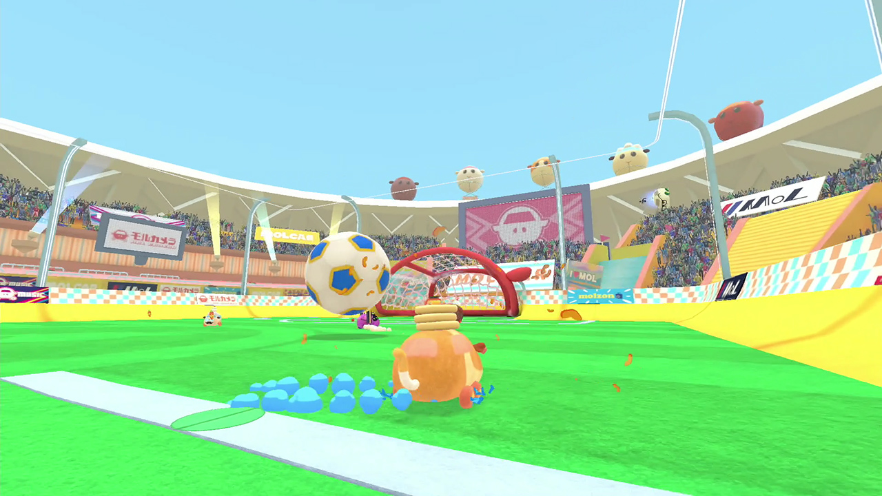 뿌이뿌이 모루카 모두 함께! 모루카 파티! 모루 축구 온라인 Lite screenshot