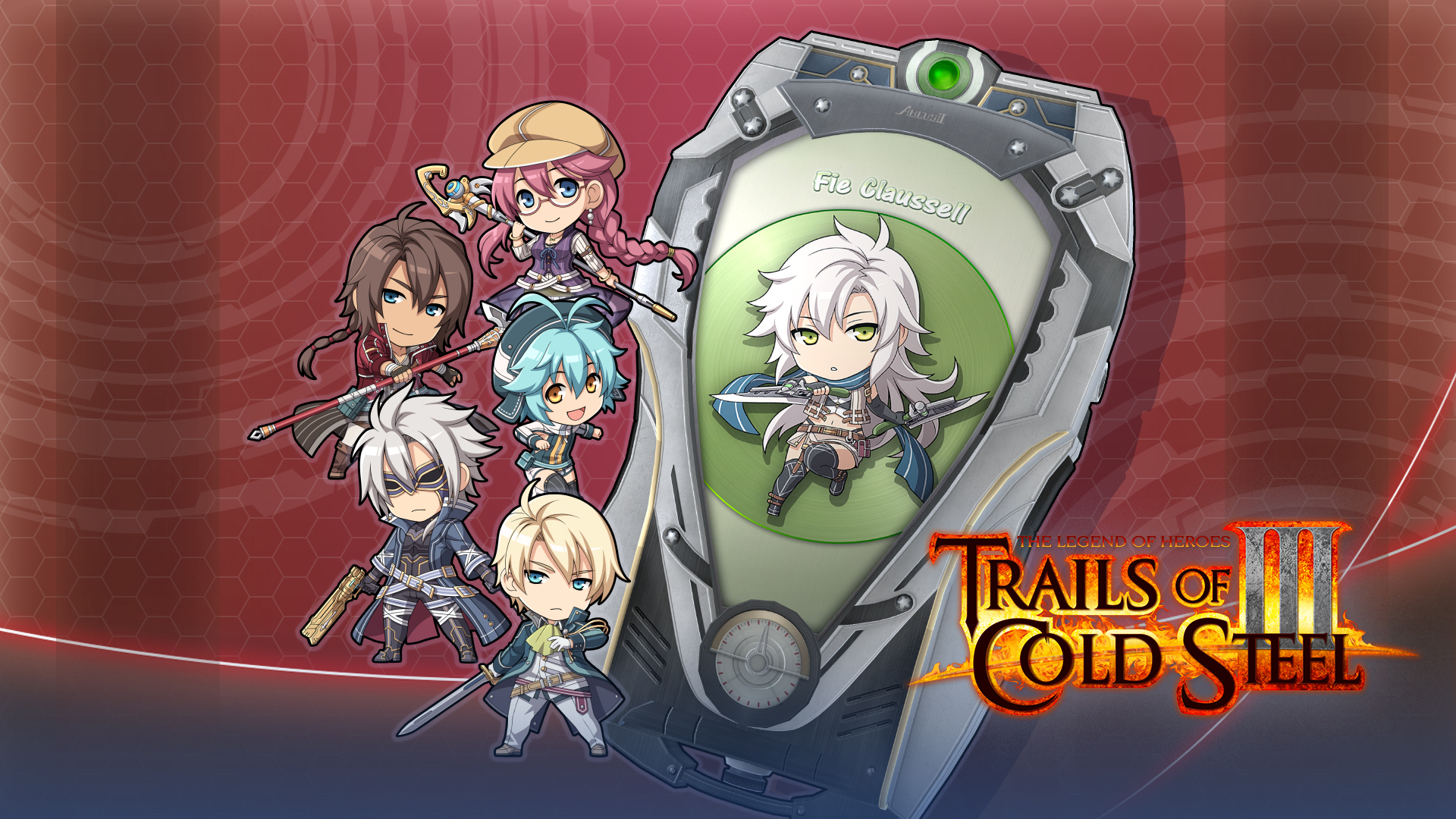 Trails of Cold Steel III: ARCUS Cover Set D