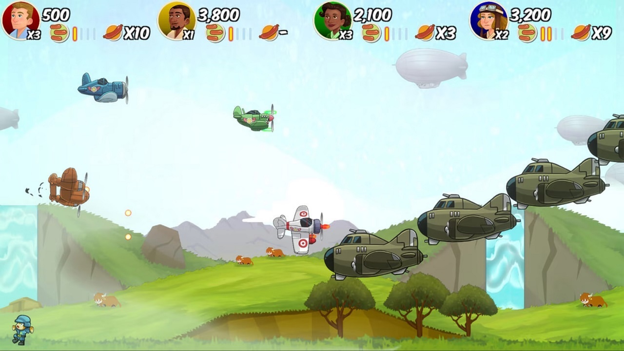 Dogfight：ソーセージボンバー空中戦
