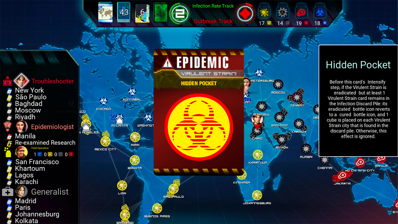 Pandemic: On the Brink - Virulent Strain