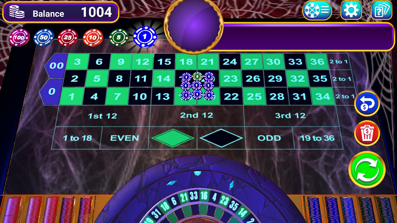 Roulette at Aces Casino