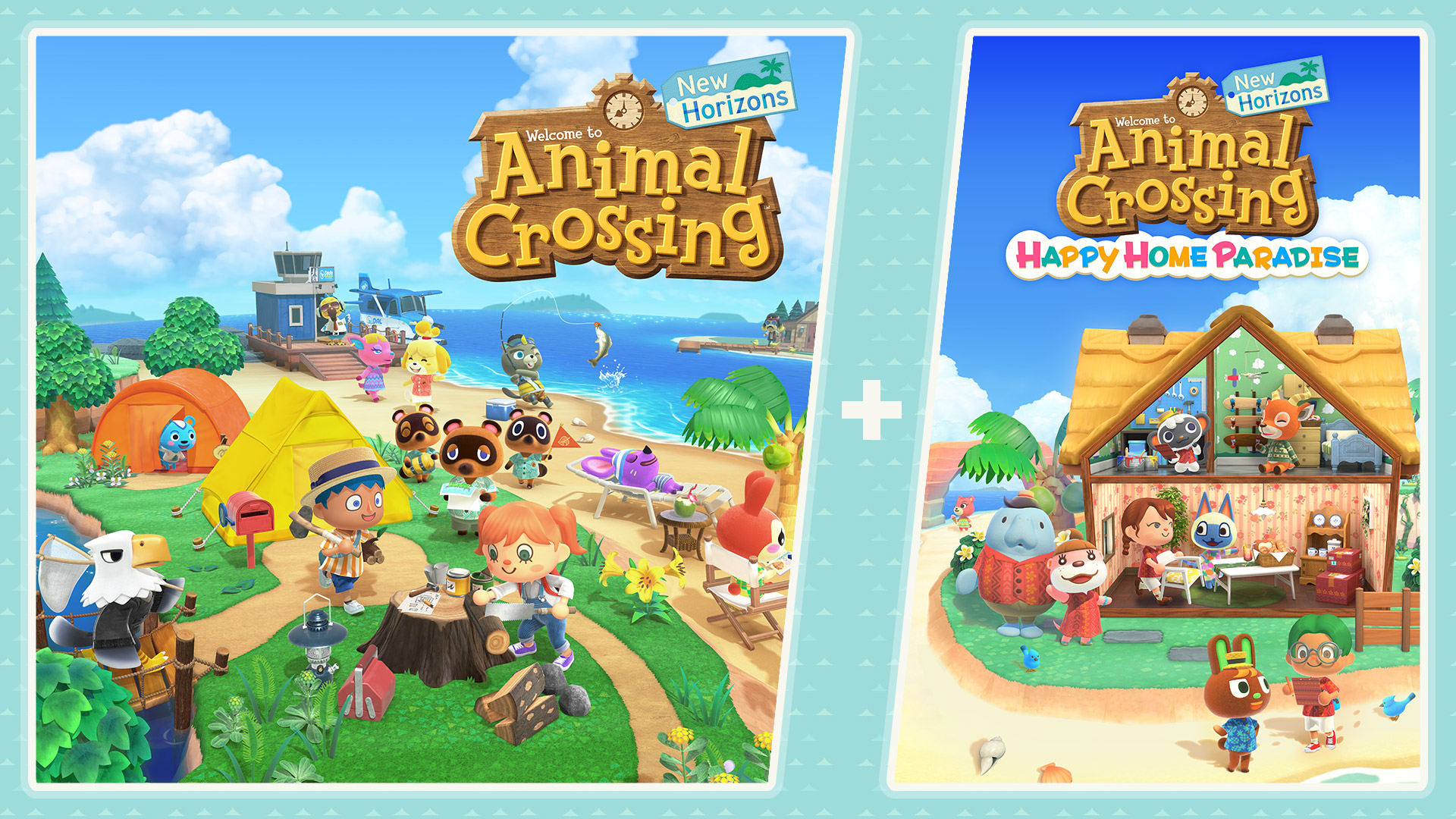 Animal Crossing: New Horizons + Happy Home Paradise/Bundle/Nintendo  Switch/Nintendo