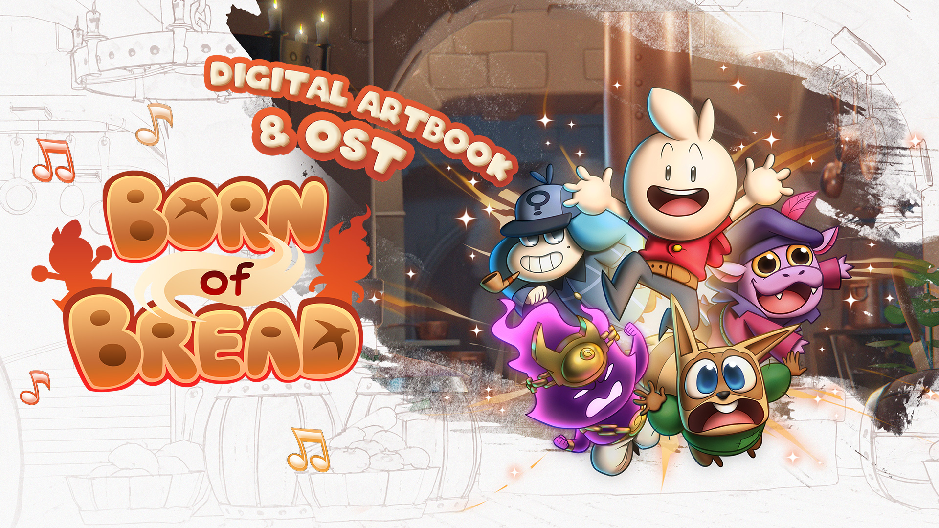 Born Of Bread Digital Artbook & OST