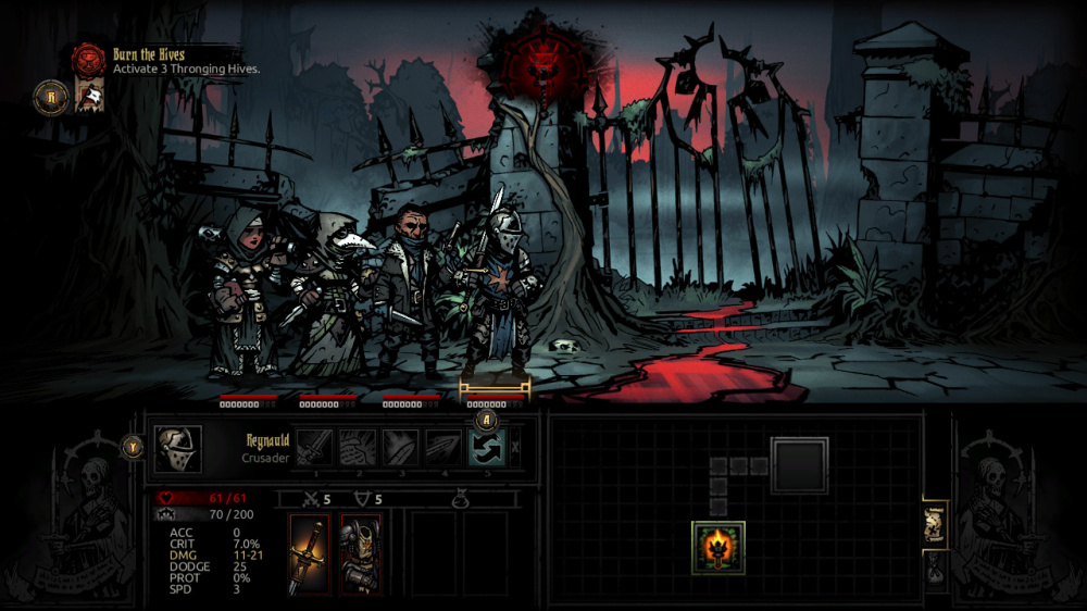 Darkest Dungeon The Crimson Court Darkest Dungeon Nintendo Switch Nintendo