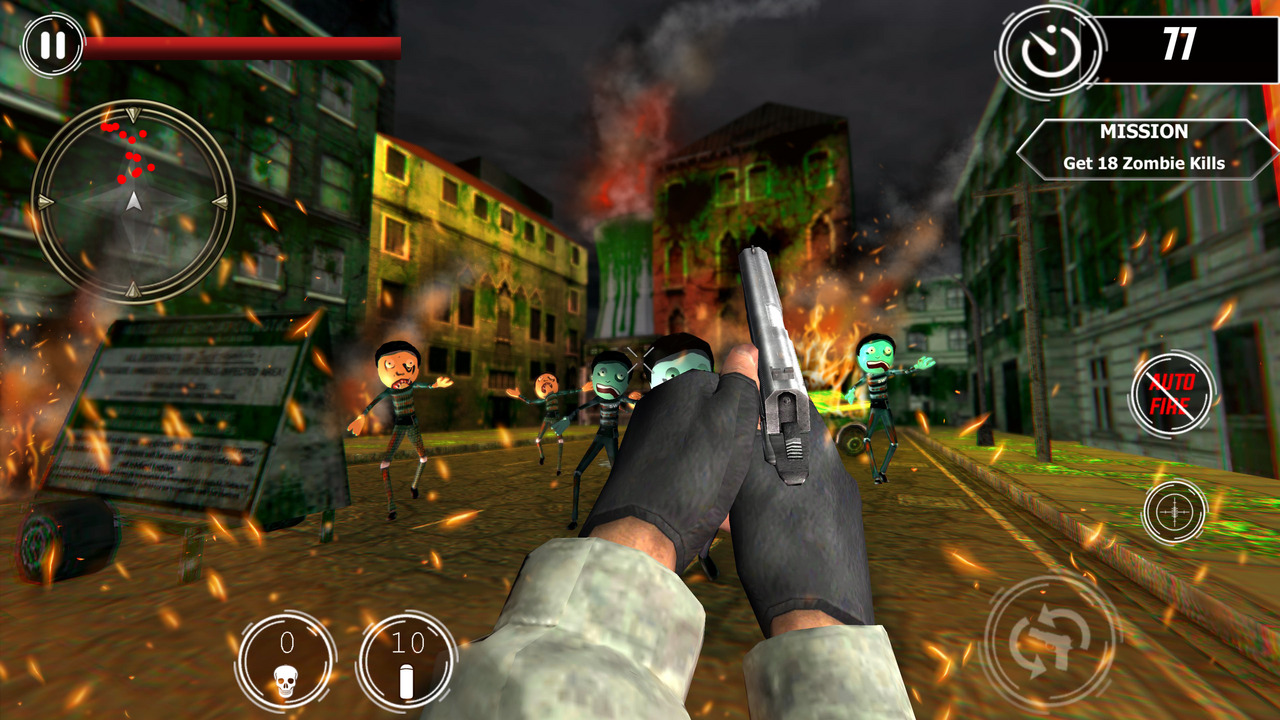 Zombie Sniper Shooter - Stickman War