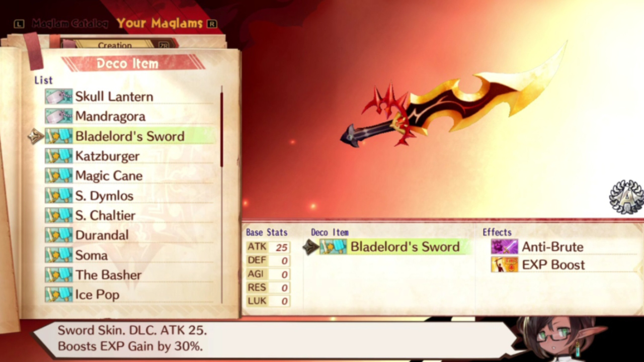 Deco: Bladelord's Sword