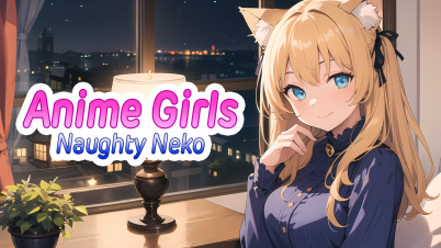 Anime Girls: Naughty Neko