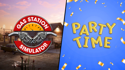 Gas Station Simulator and Party Time DLC Bundle