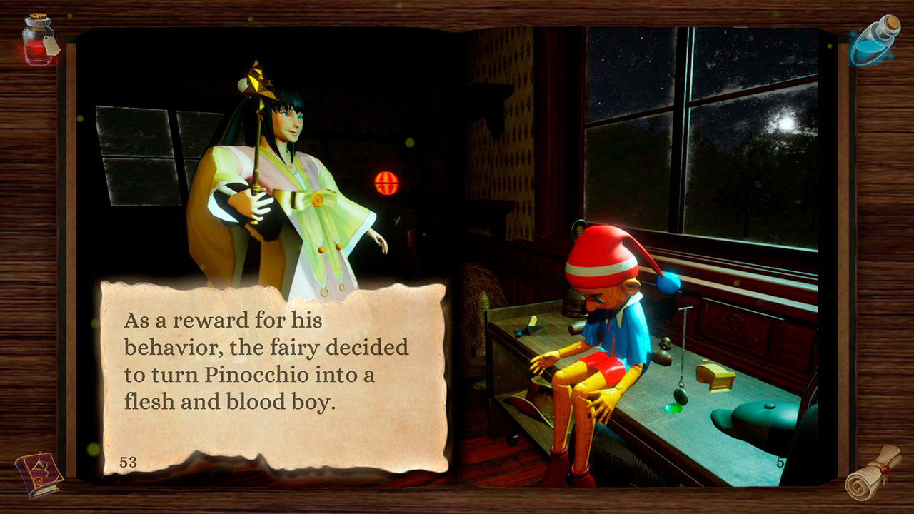 Pinocchio: Interactive Book