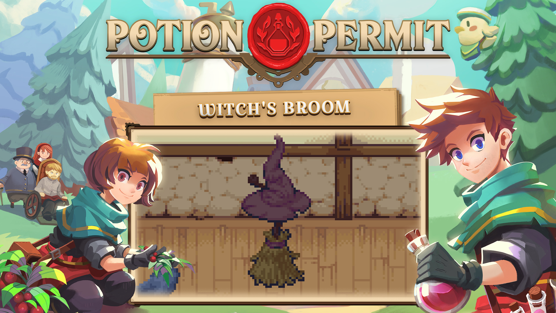 Potion Permit - Witch's Broom