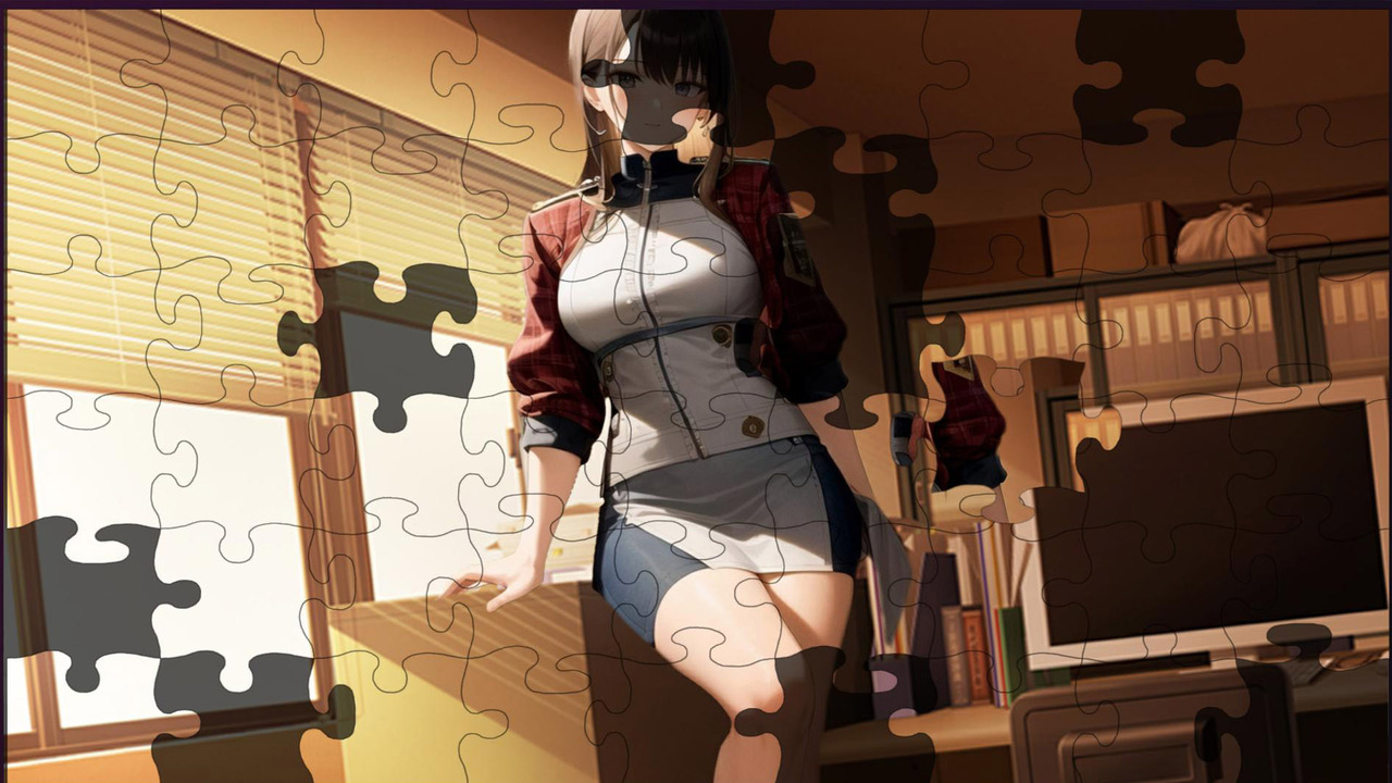 Anime Sexy Girl Puzzle - Hentai Game History Adventure