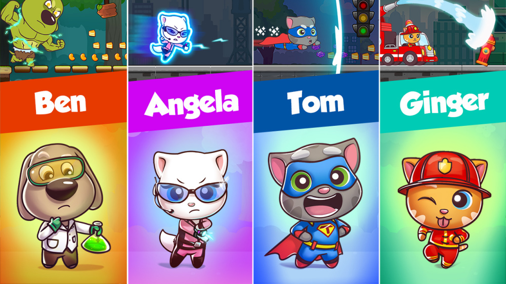 Talking Tom Candy Run  Aplicações de download da Nintendo Switch