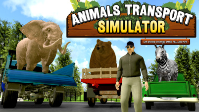 Animals Transport Simulator - Car Driving & Parking Games Real Zoo Park