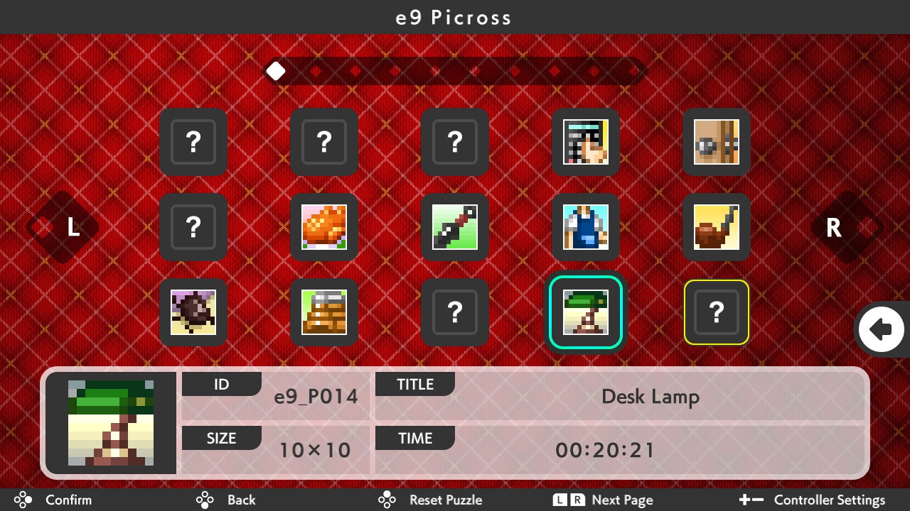 DLC "Picross e9"
