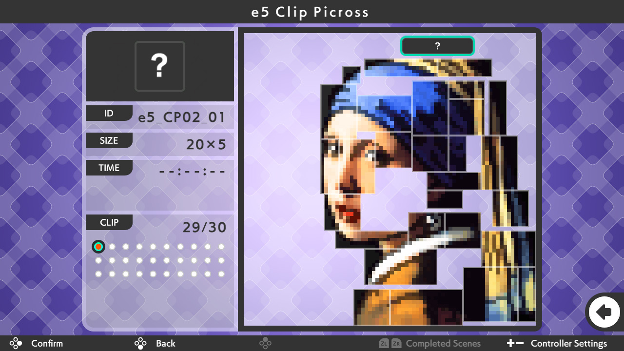 DLC "Picross e5"
