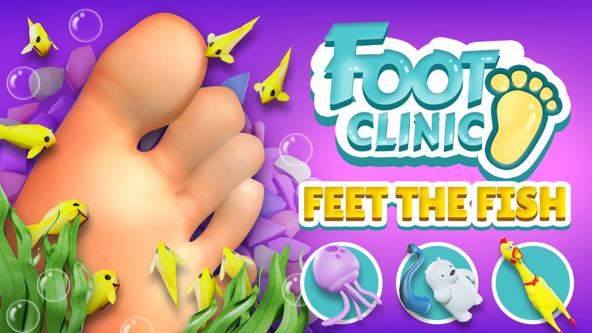 Foot Clinic: Feet the fish DLC