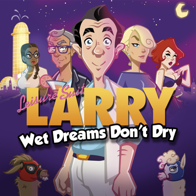 Larry wet. Larry don't Dry. Larry wet Dreams don't Dry. Leisure Suit Larry: wet Dreams don’t Dry. Leisure Larry: wet Dreams don't Dry..