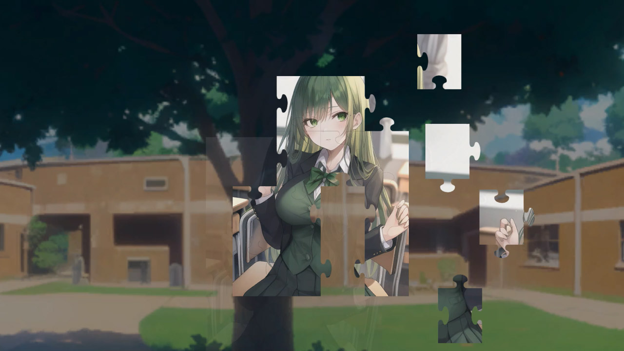 アニメパズル学校トラブル