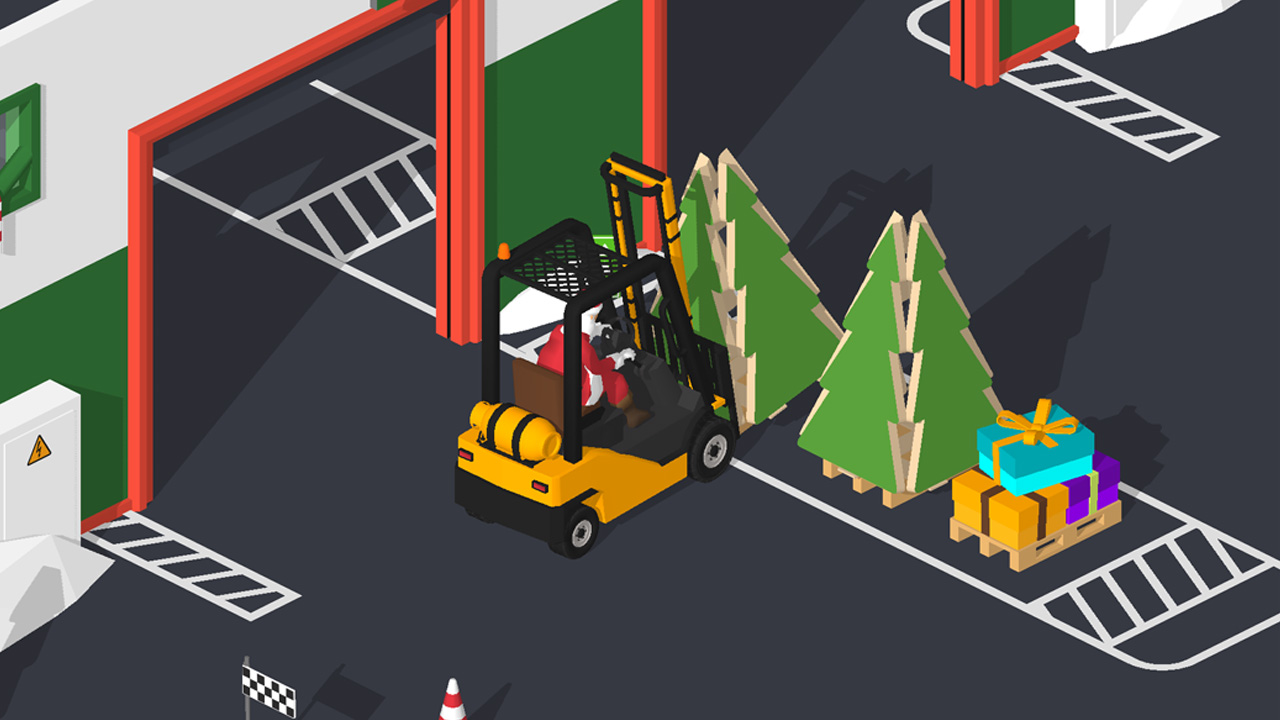 Forklift Extreme: Santa's Workshop