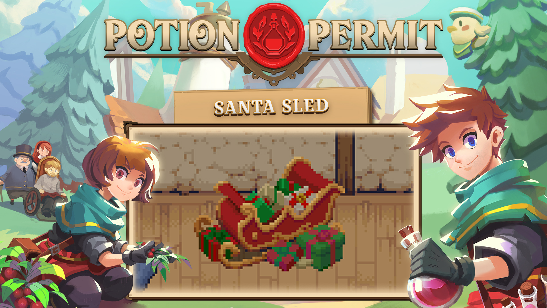 Potion Permit - Santa Sled