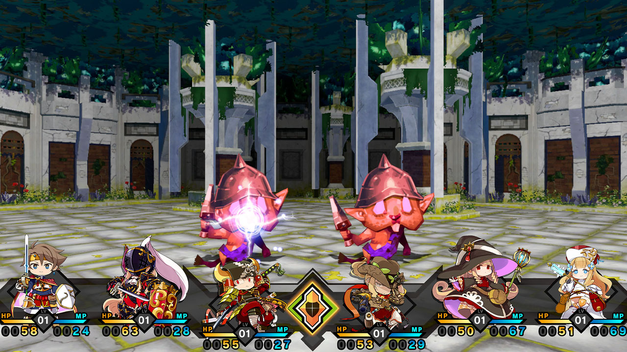 MON-YU: DEFEAT MONSTERS AND GAIN STRONG WEAPONS AND ARMOR. YOU MAY BE DEFEATED, BUT DON’T GIVE UP. BECOME STRONGER. I BELIEVE THERE WILL BE A DAY WHEN THE HEROES DEFEAT THE DEVIL KING