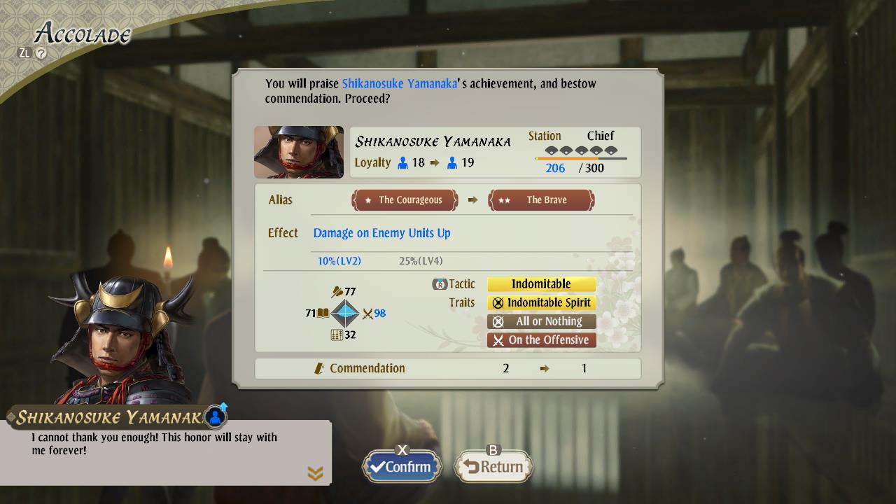 "NOBUNAGA'S AMBITION: Awakening" Additional Officer Graphics and Trait of Popular Officers from the "NOBUNAGA'S AMBITION" 40th Anniversary Series' Popularity Rankings