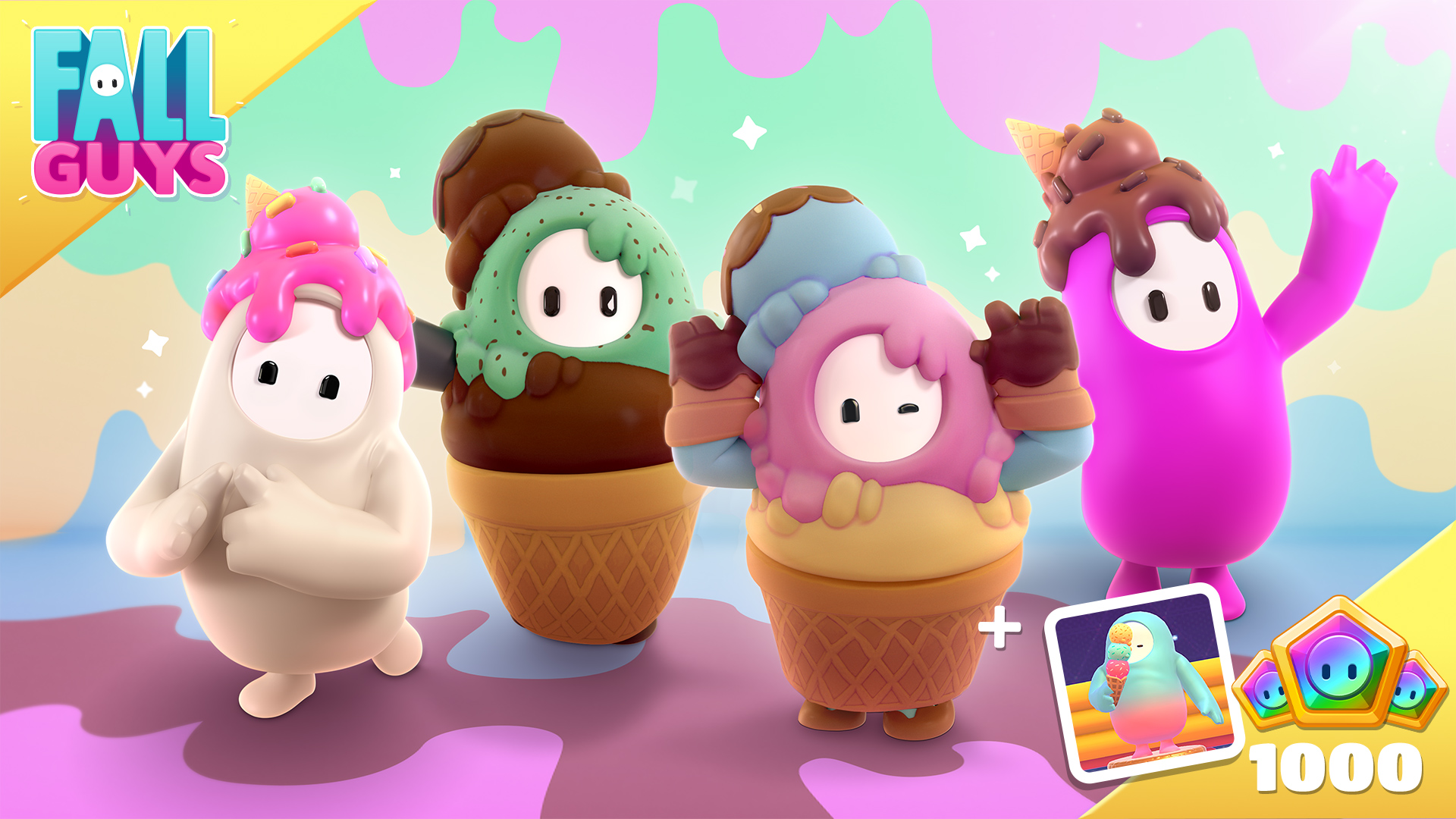 Fall Guys - Soft Serve Sundae Pack/Fall Guys/Nintendo Switch/Nintendo