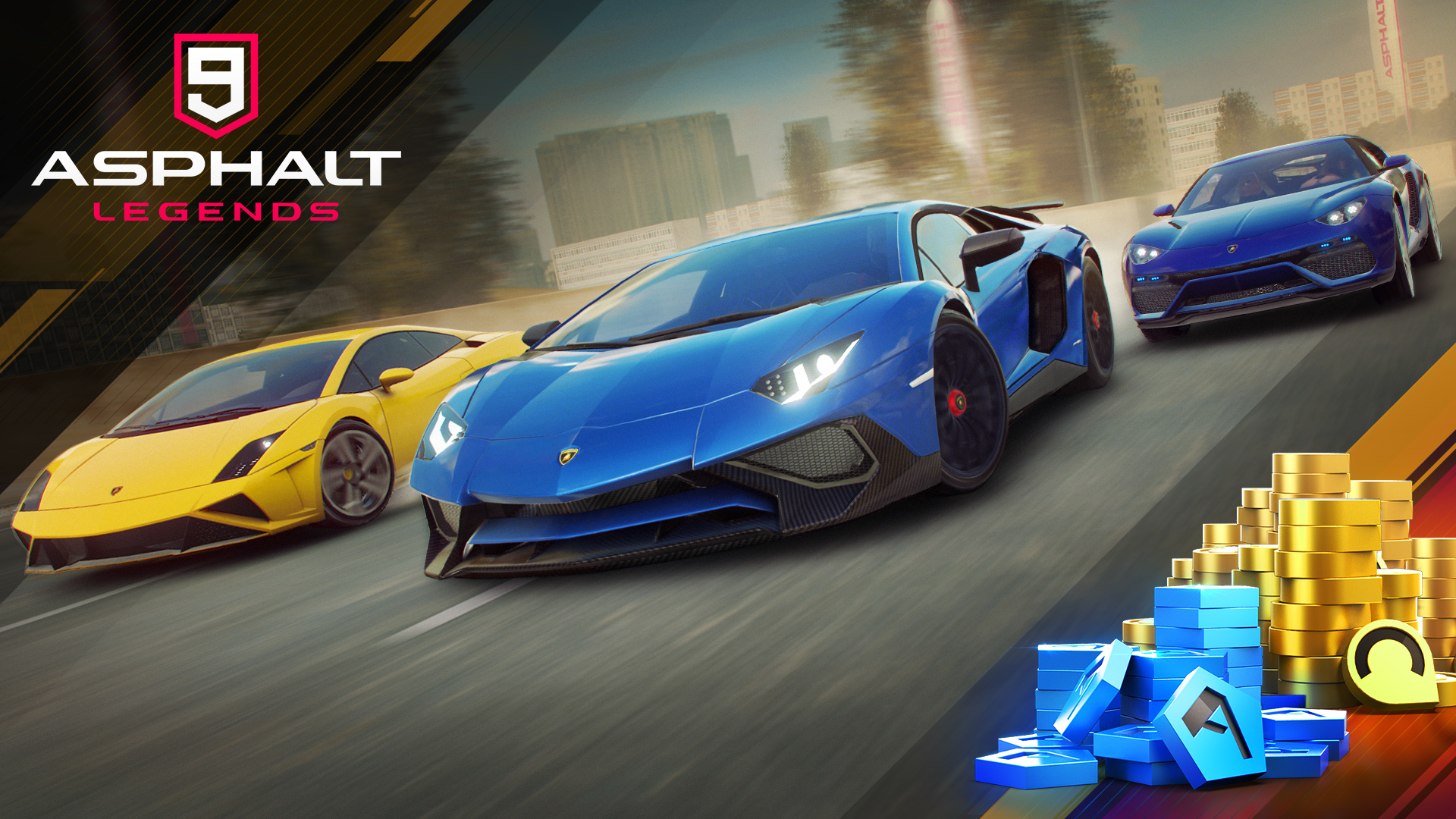 Asphalt 9: Legends Triple Threat Pack