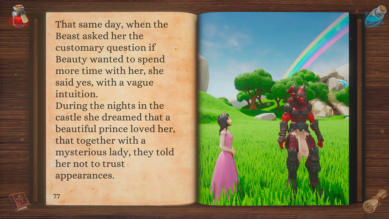 Beauty and The Beast: Interactive Book