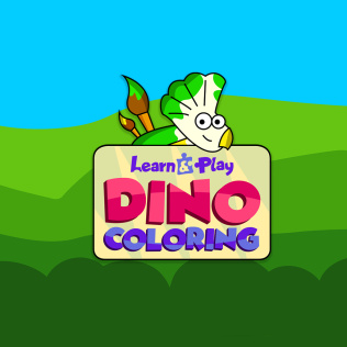 学习和玩耍:恐龙着色-游戏公社