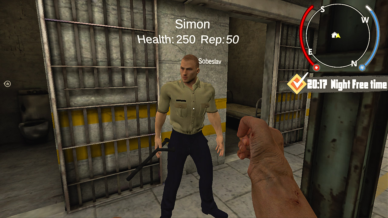 Prison Life Simulator Jail - Gangster Escape Games Scary Architect Battle