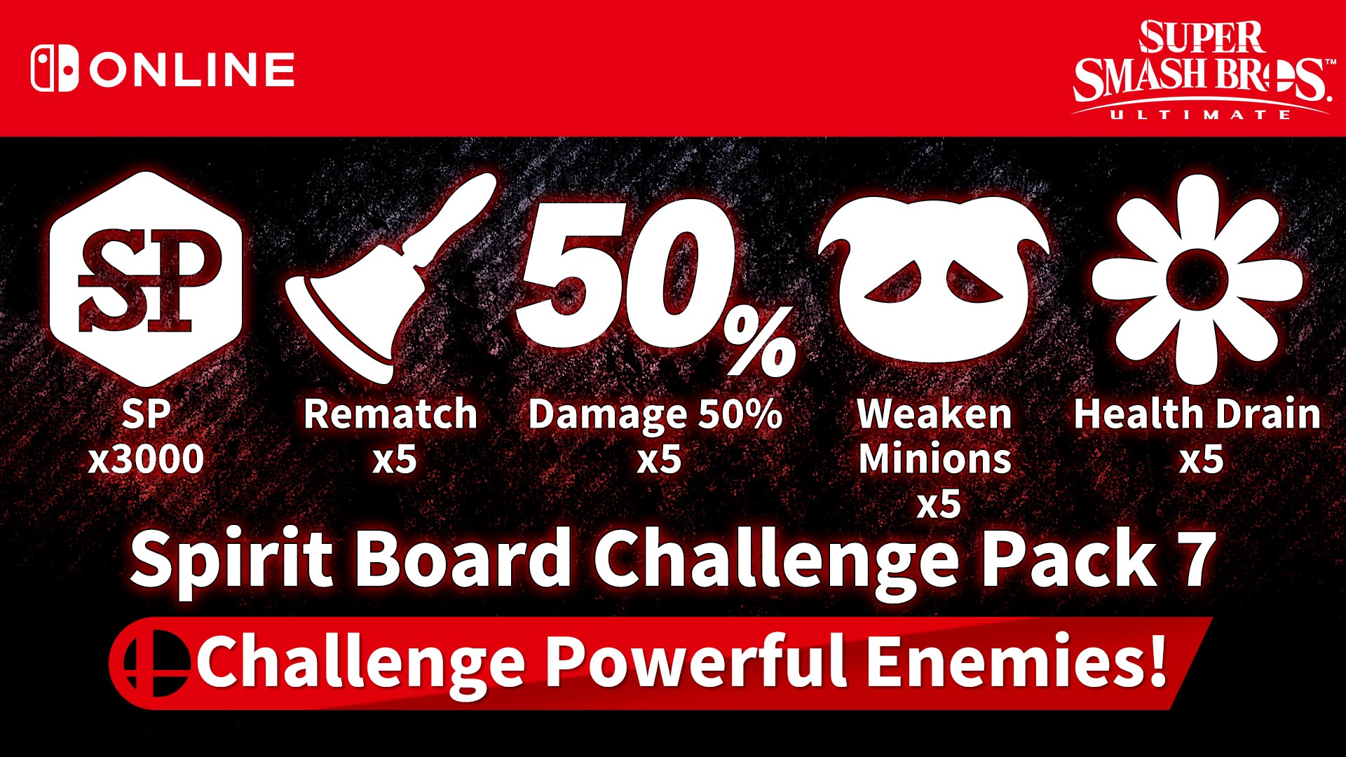 Spirit Board Challenge Pack 7 - Challenge Powerful Enemies! -
