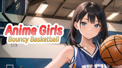 Anime Girls: Bouncy Basketball
