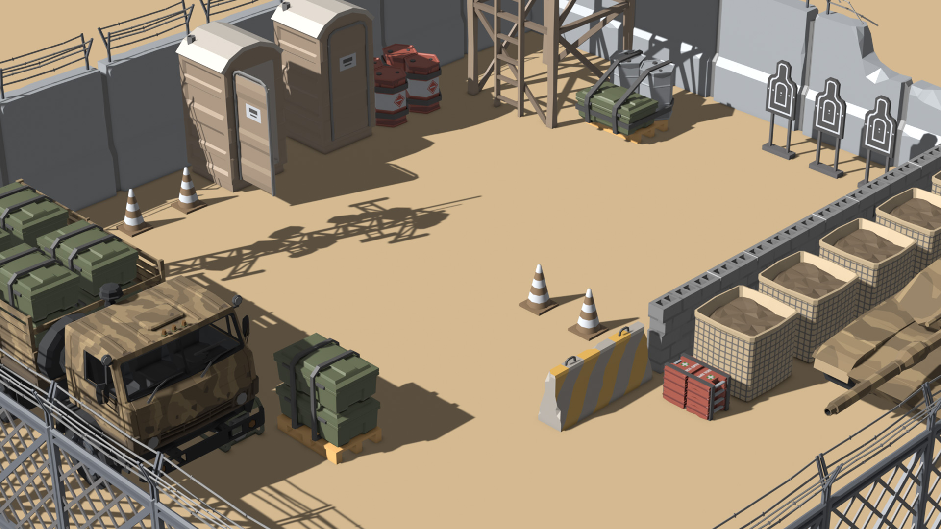 Forklift Extreme: Military Storage