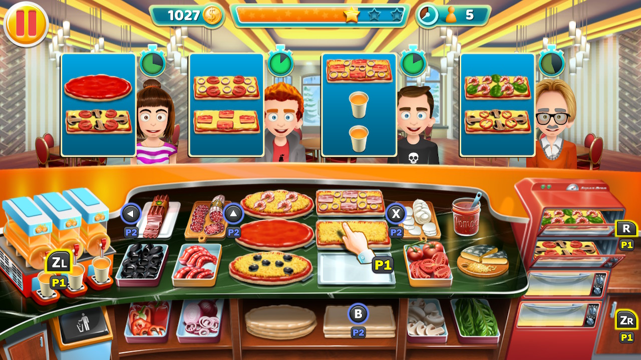 Cooking Tycoons: 3 in 1 Bundle - Pizza Bar Tycoon Multiplayer Mode