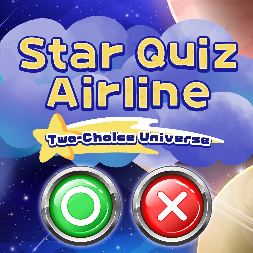 Star Quiz Airline Two-Choice Universe