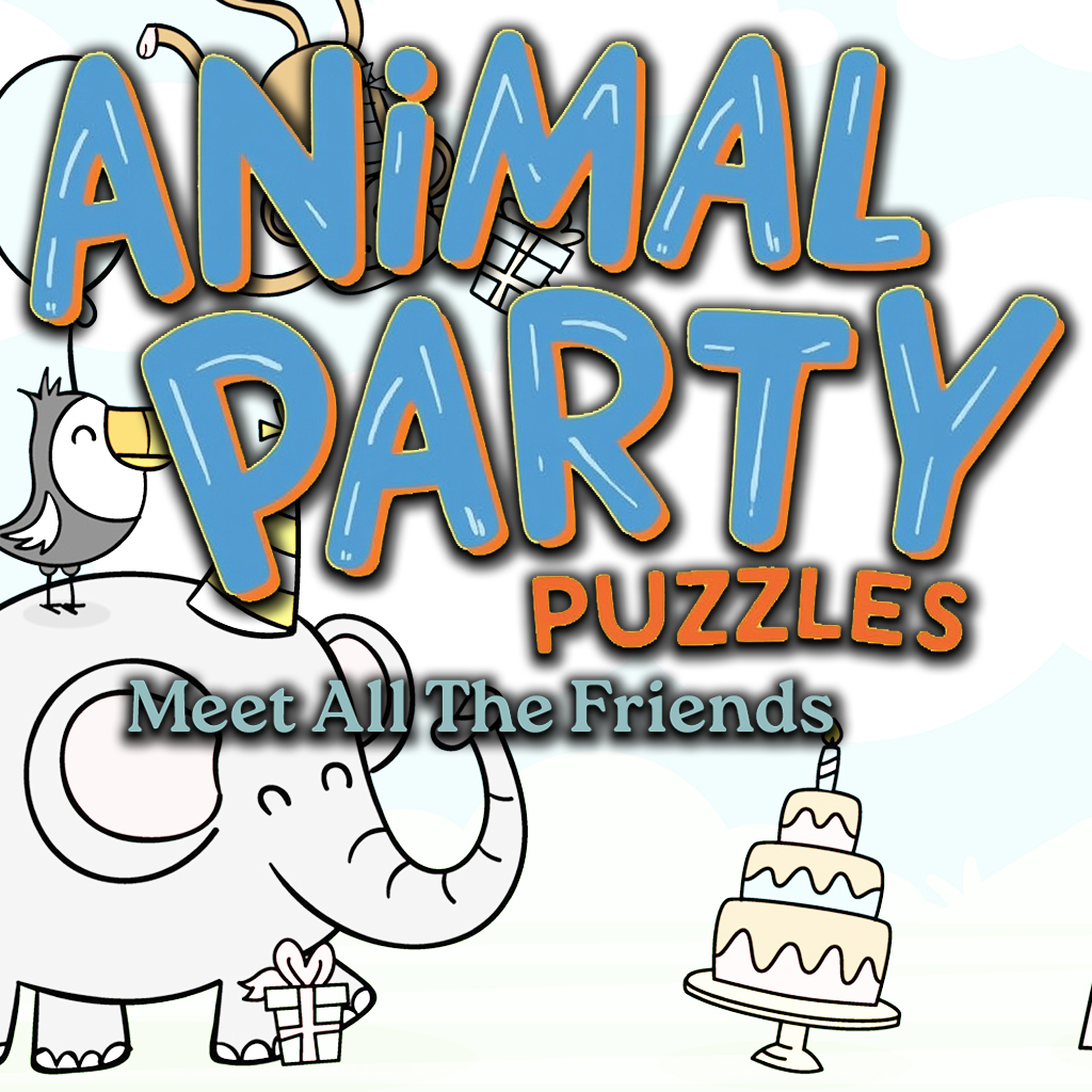 Animal Party Puzzles: Meet All the Friends