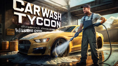 Car Wash Tycoon Business Simulator: Washing Empire