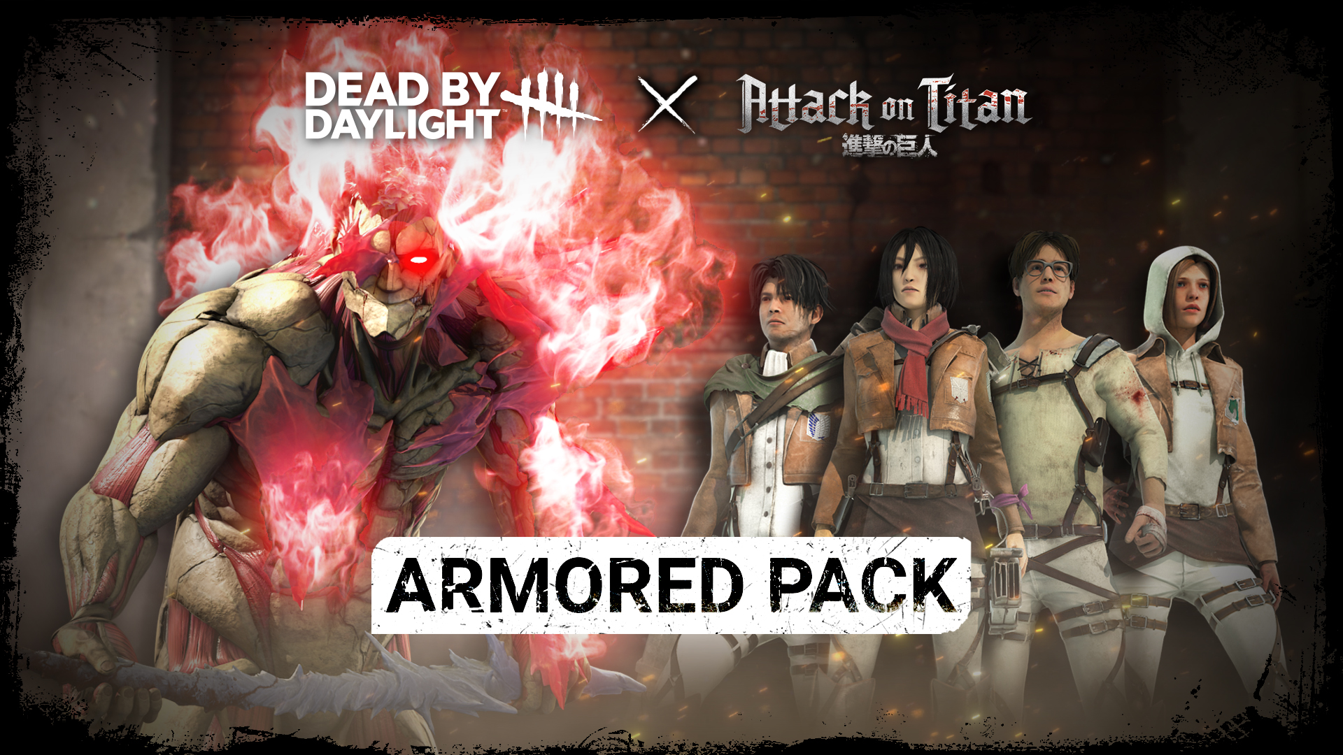 Dead by Daylight x Attack on Titan: Armored Pack