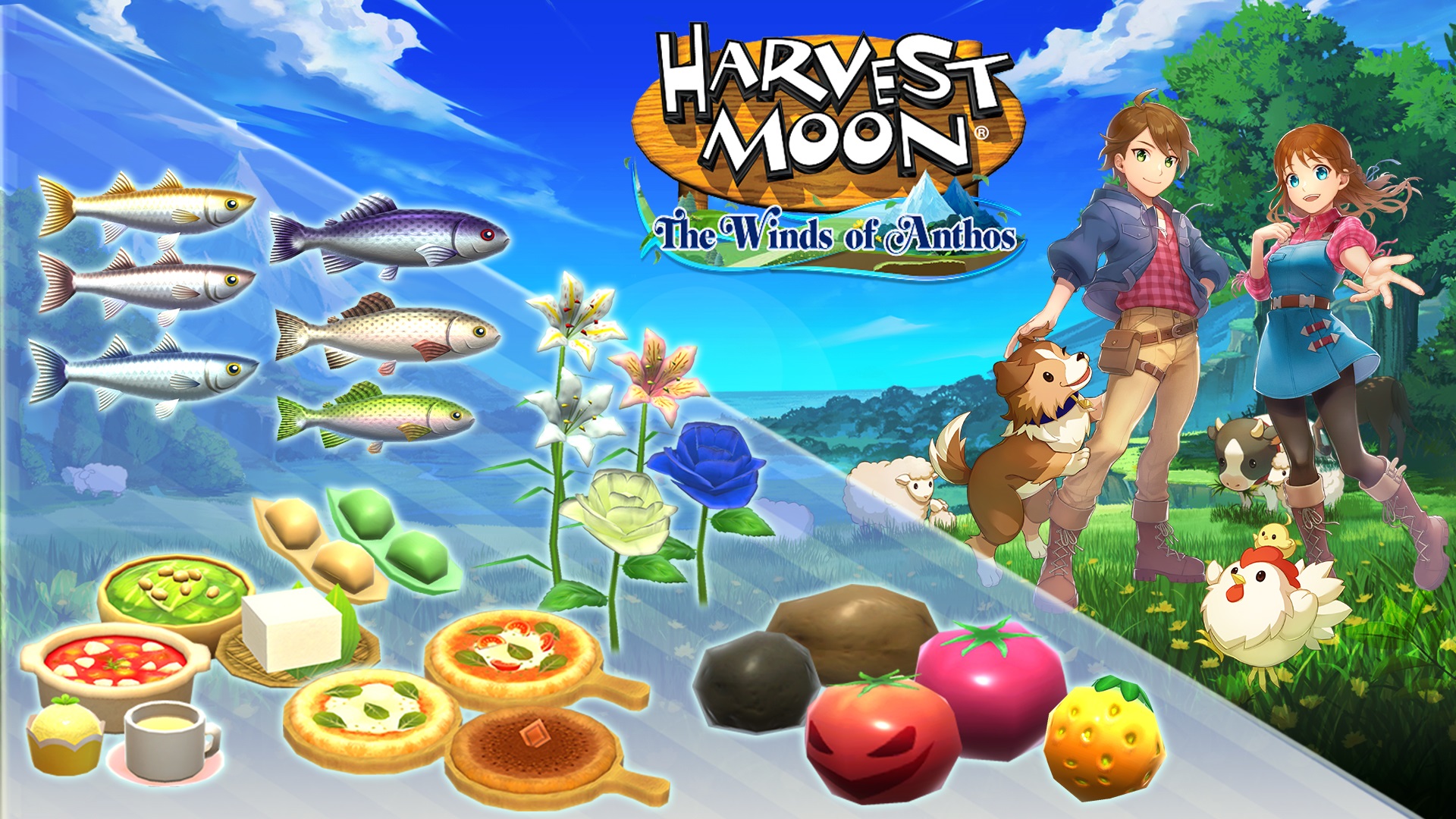 Harvest Moon: The Winds of Anthos (Multi) recebe seu primeiro