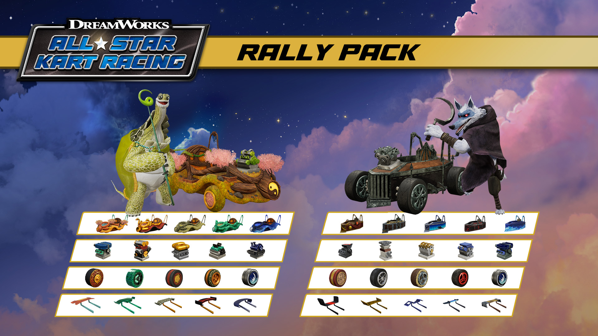 All-Star Switch/ Rally DreamWorks Nintendo Kart Racing Edition/Bundle/Nintendo