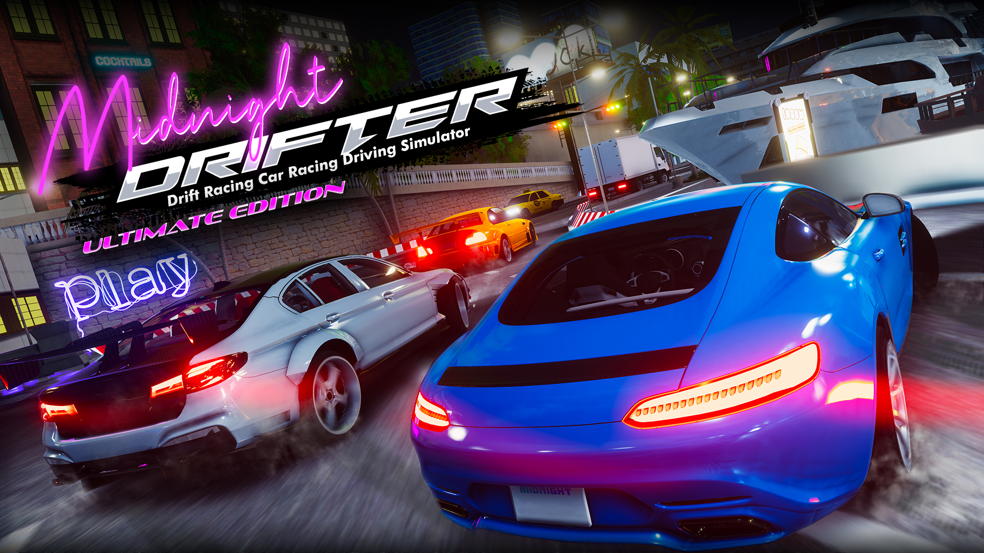 Midnight Drifter-Drift Racing Car Driving Simulator 2023 Speed  Games/Nintendo Switch/eShop Download