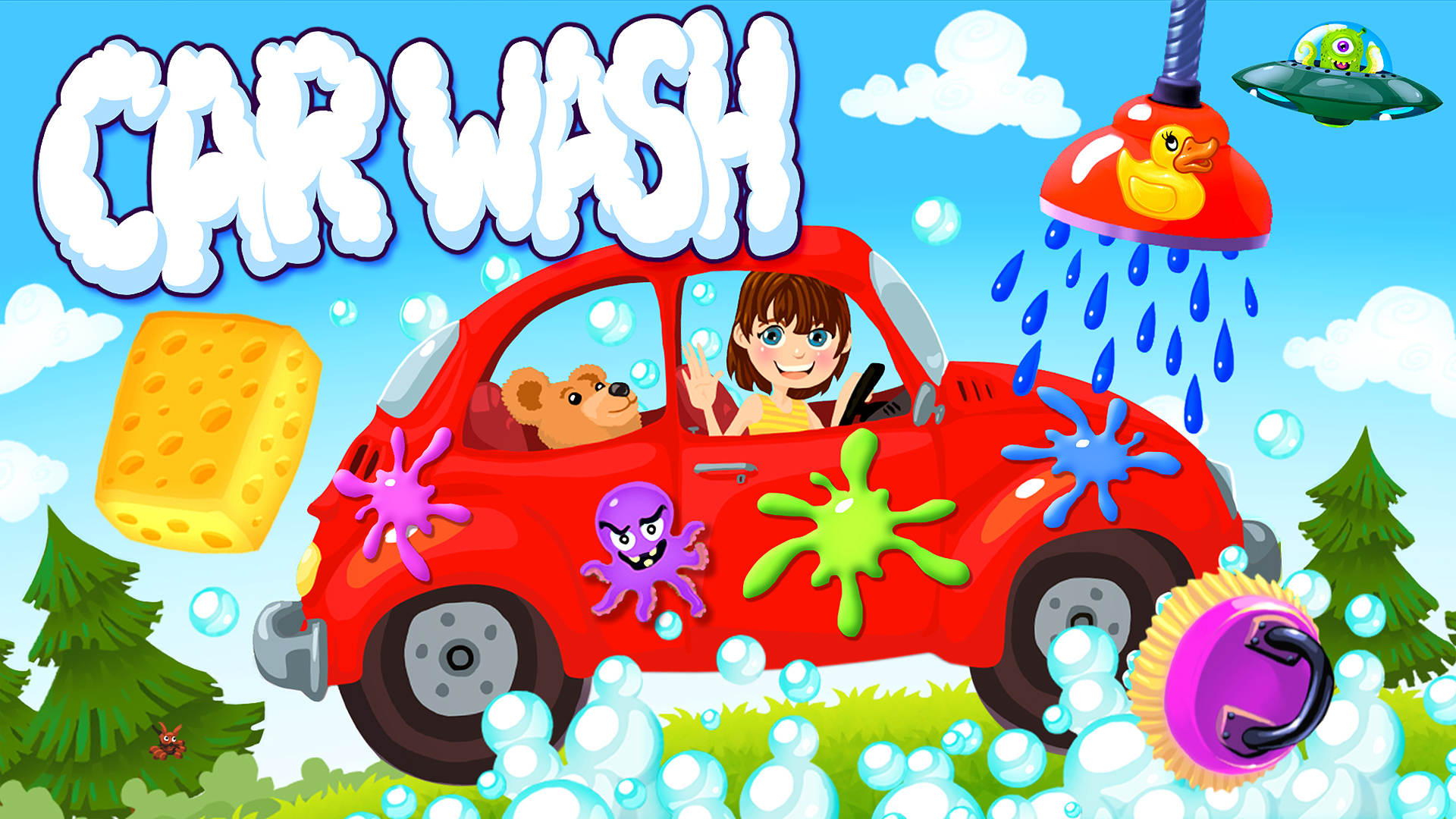 Car Wash – Cars & Trucks Garage Game for Toddlers & Kids/Nintendo ...