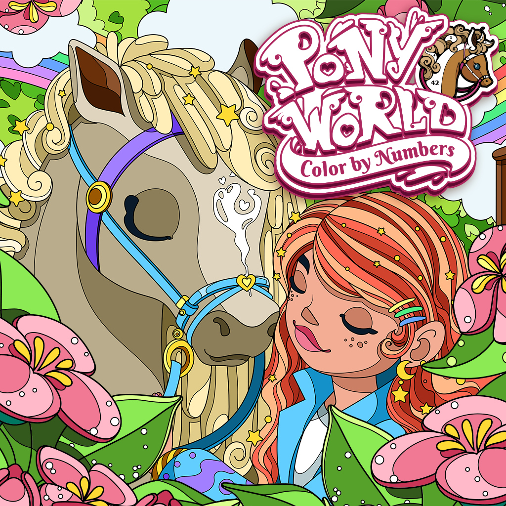 Pony World - Color by Numbers for Nintendo Switch - Nintendo Official Site