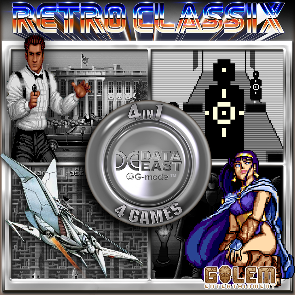 Retro Classix 4in1 Pack: Sly Spy, Shootout, Wizard Fire & Super Real Darwin