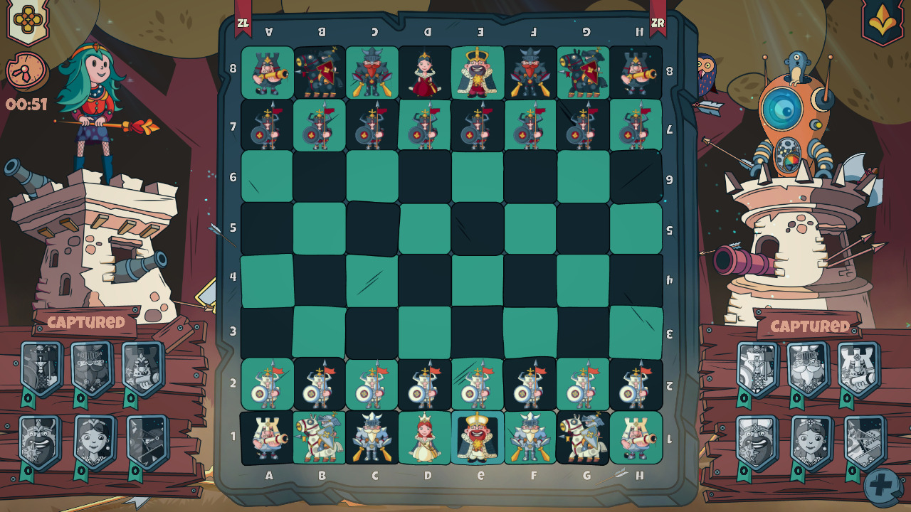 Emerald Green Chessboard