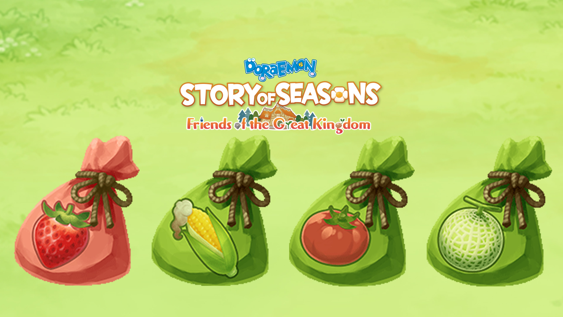 DORAEMON STORY OF SEASONS: FGK Premium Crops Seed Set