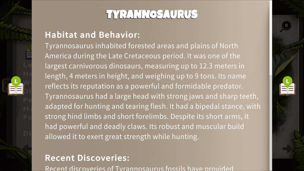 Dinosaurs: Types and Names