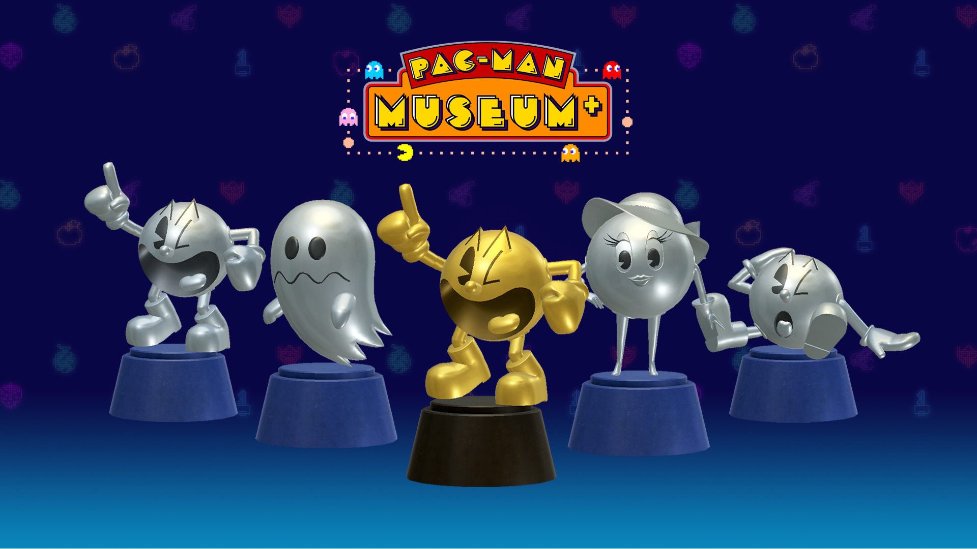 PAC-MAN MUSEUM+ Bonus Figure Set